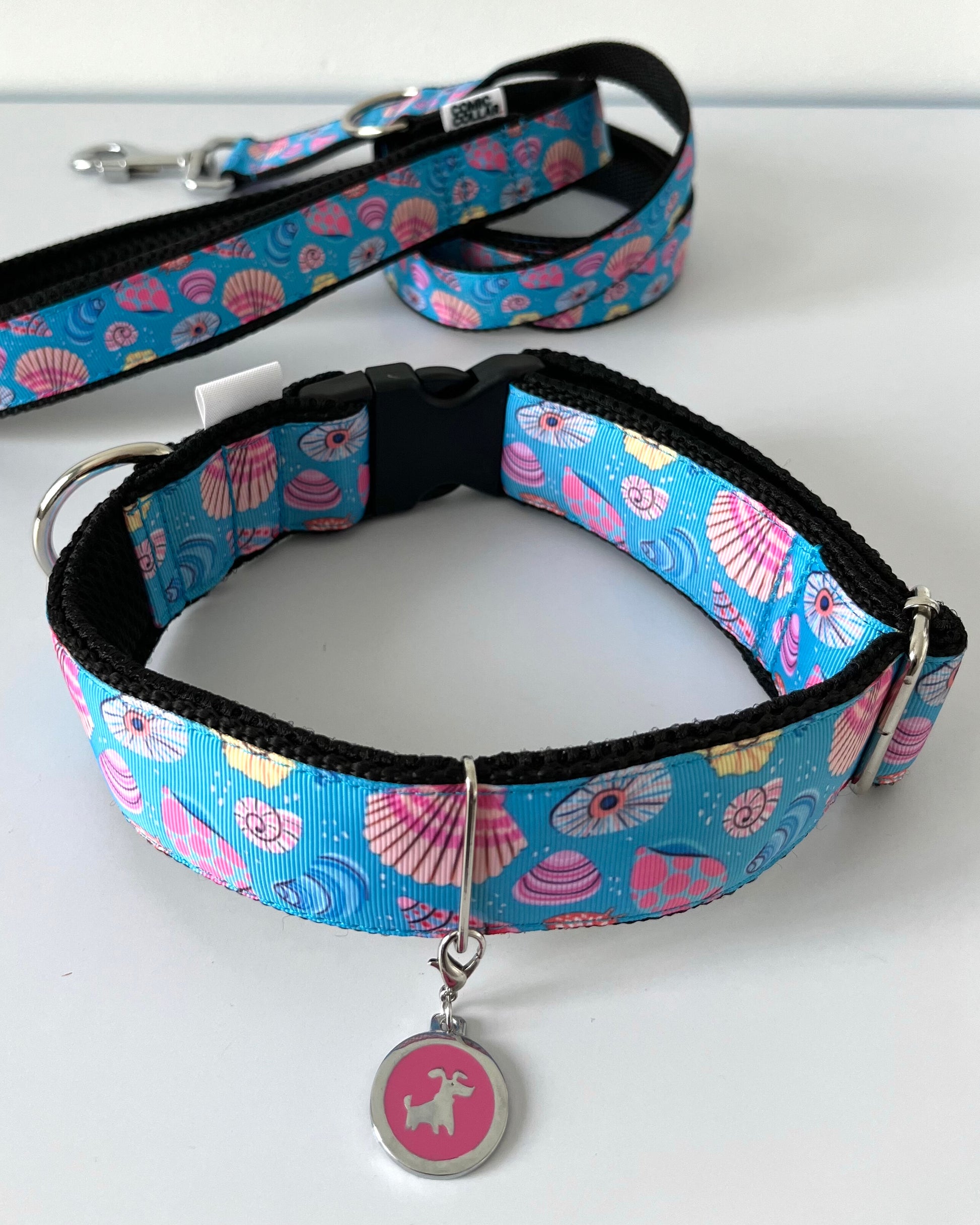 DOG COLLAR BUCKLE - SHELLS