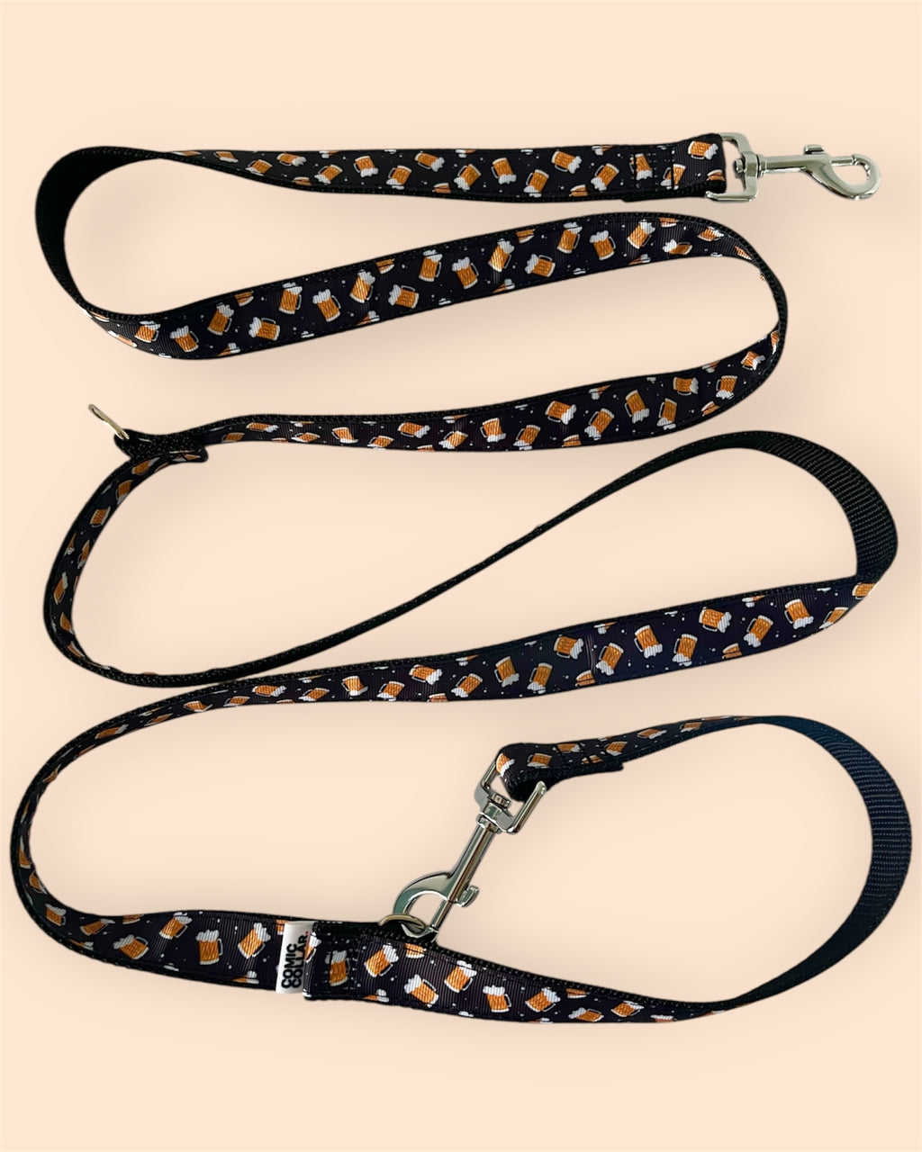 DOUBLE ENDED LEASH - BEER