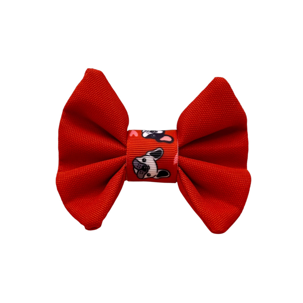 ATTACHABLE DOG BOW -VARIOUS PATTERNS