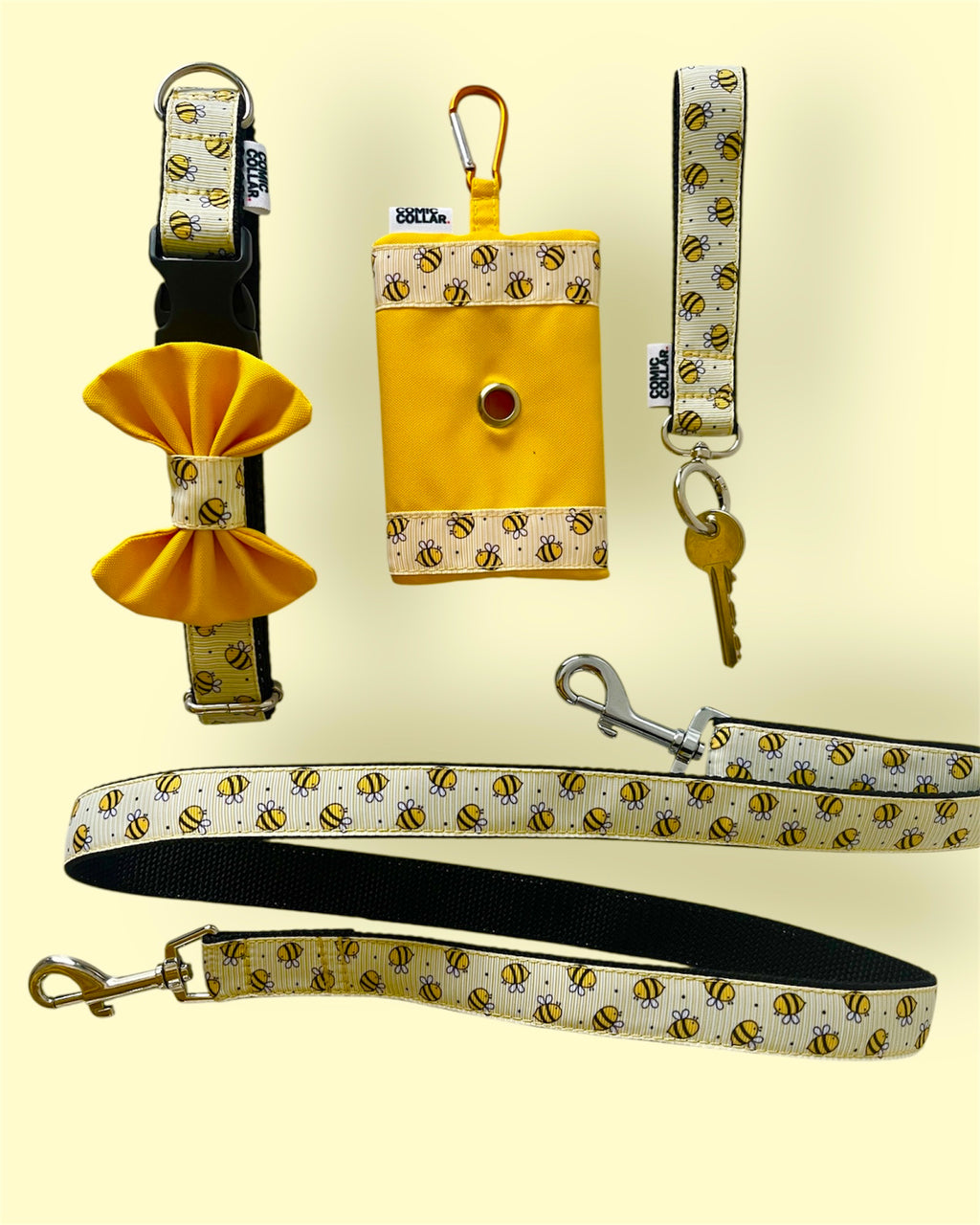 DOUBLE ENDED LEASH - BEE