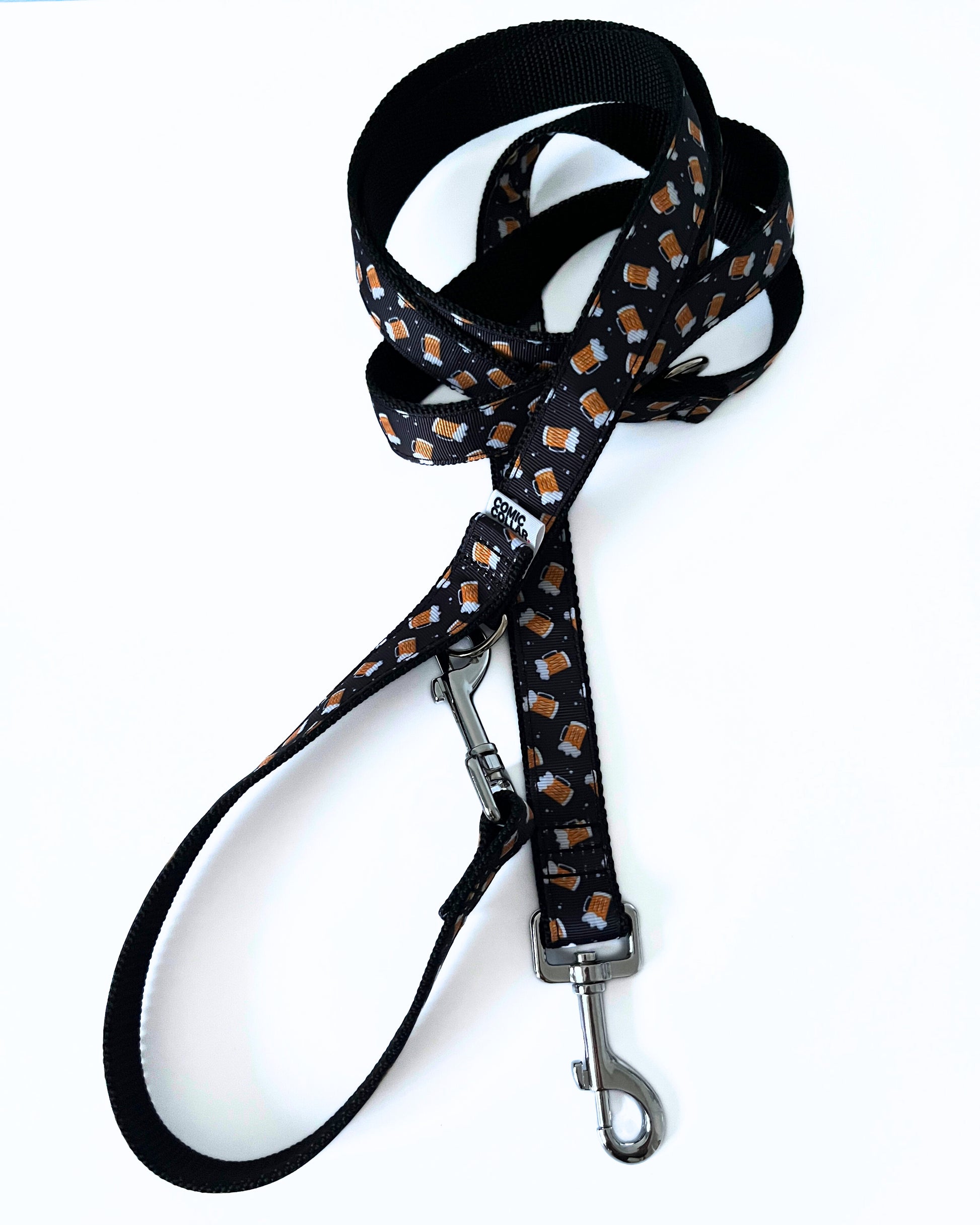 DOUBLE ENDED LEASH - BEER