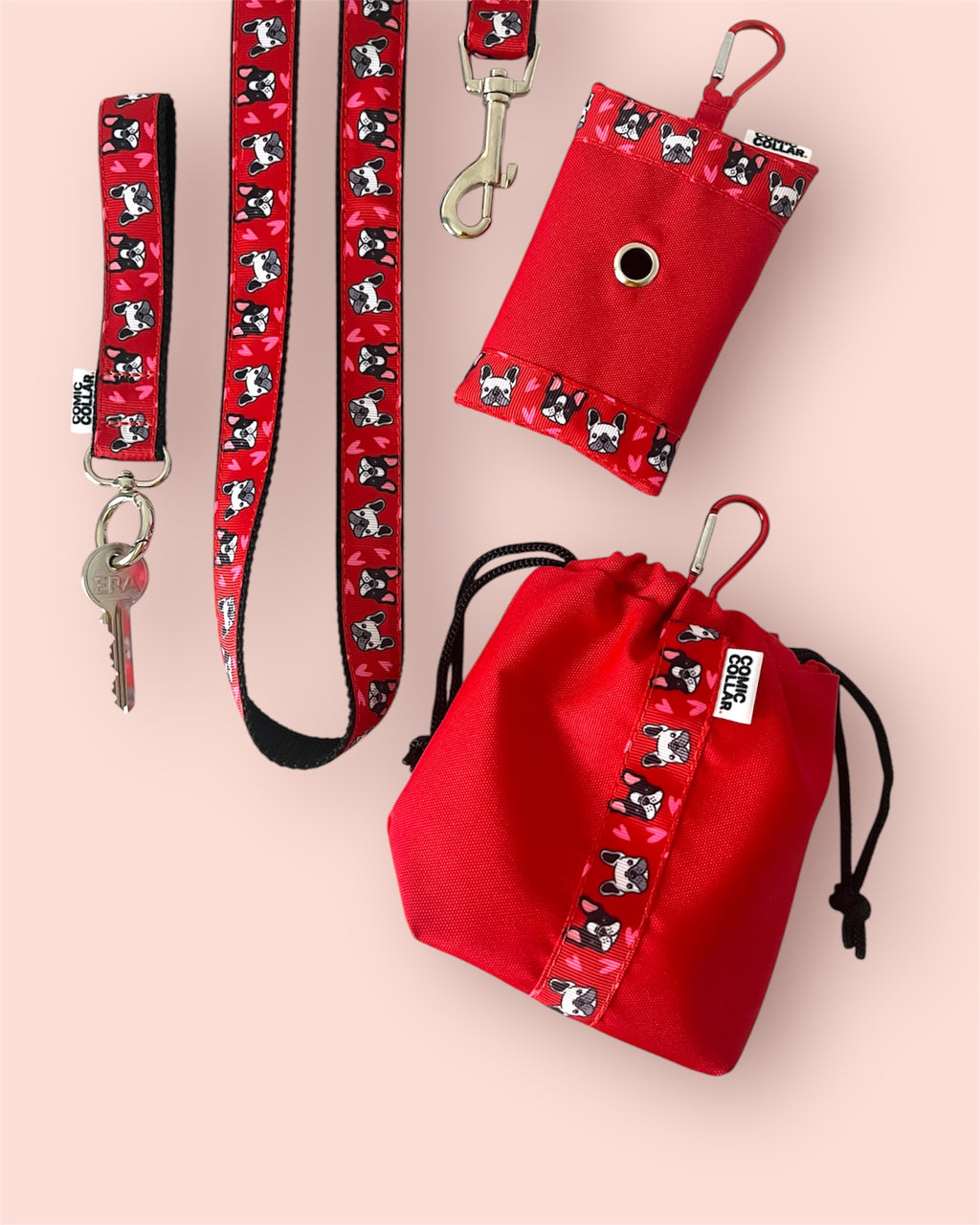 CITY LEASH - FREANCHIE RED