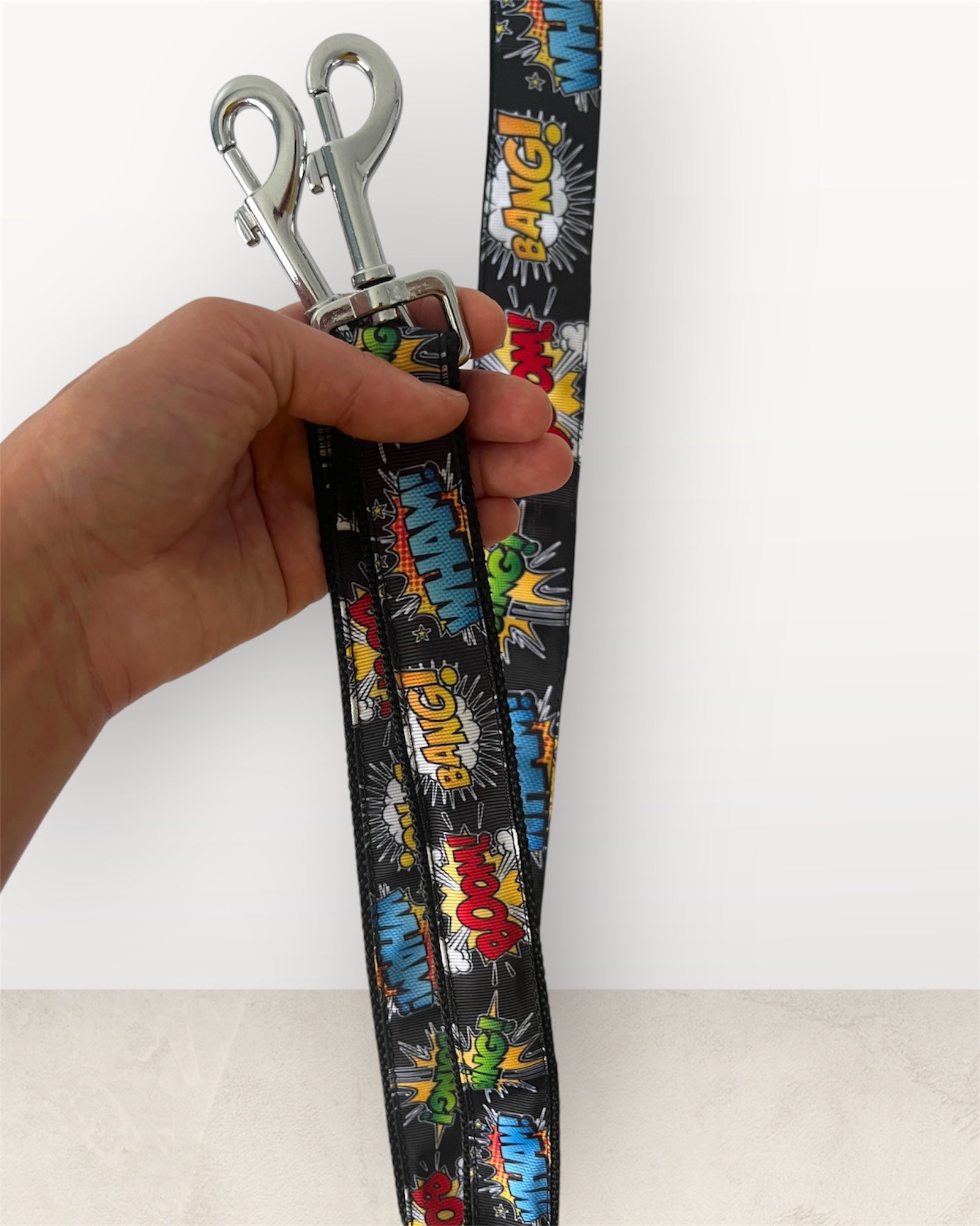 DOUBLE ENDED LEASH - BOOM, BANG!