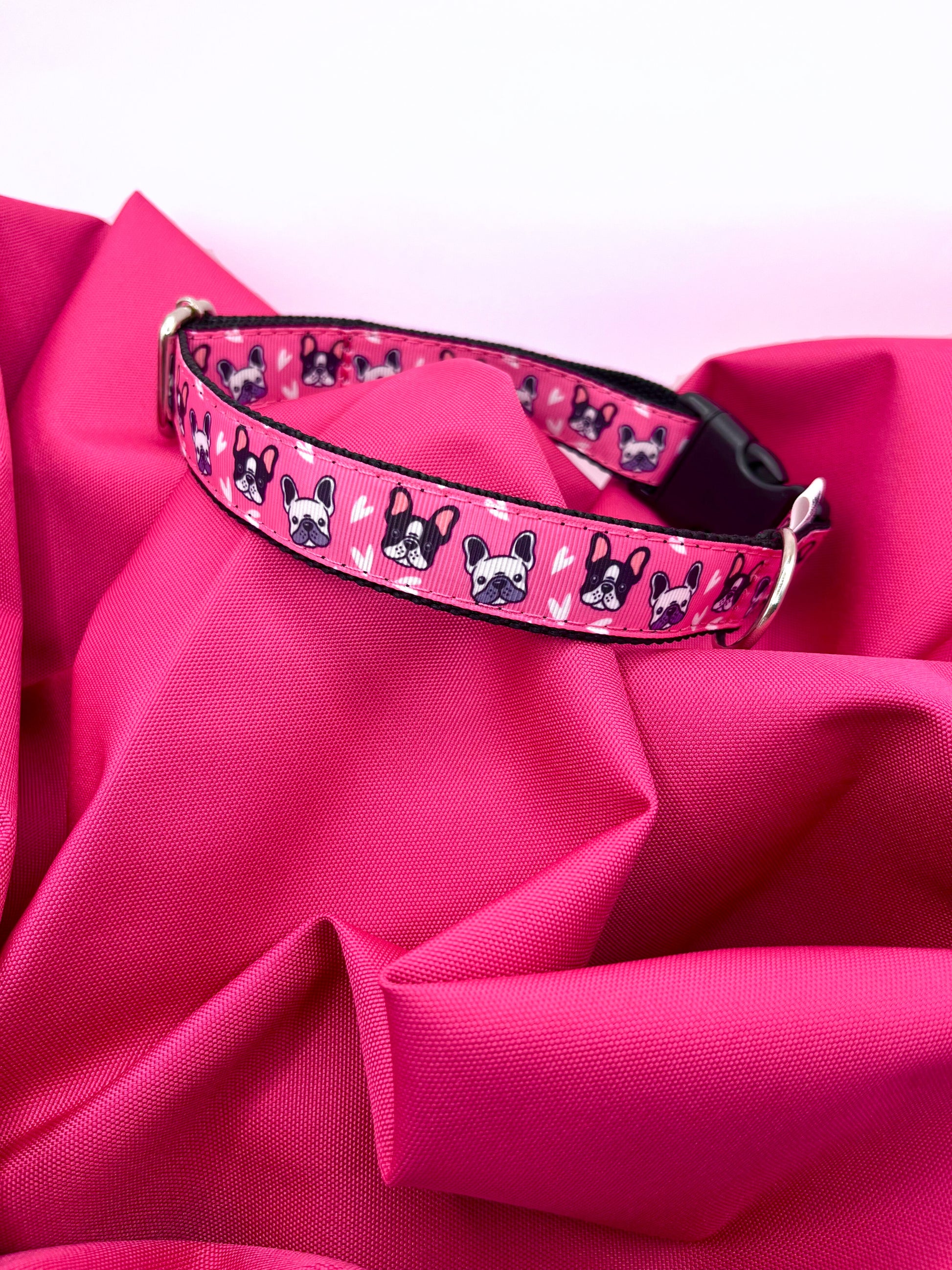 DOG COLLAR BUCKLE - FREANCHIE PINK